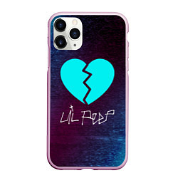 Чехол iPhone 11 Pro матовый LIL PEEP ЛИЛ ПИП, цвет: 3D-розовый