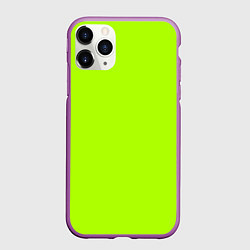 Чехол iPhone 11 Pro матовый ACID, цвет: 3D-фиолетовый