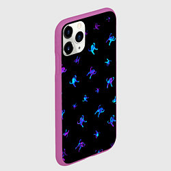 Чехол iPhone 11 Pro матовый ЪУЪ СЪУКА, цвет: 3D-фиолетовый — фото 2