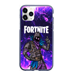 Чехол iPhone 11 Pro матовый FORTNITE x RAVEN, цвет: 3D-серый