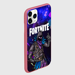 Чехол iPhone 11 Pro матовый FORTNITE x RAVEN, цвет: 3D-малиновый — фото 2