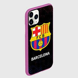 Чехол iPhone 11 Pro матовый BARCELONA БАРСЕЛОНА, цвет: 3D-фиолетовый — фото 2