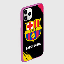 Чехол iPhone 11 Pro матовый BARCELONA БАРСЕЛОНА, цвет: 3D-фиолетовый — фото 2