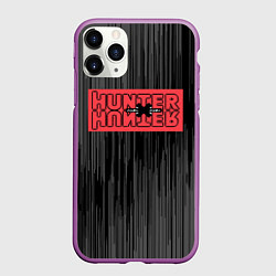 Чехол iPhone 11 Pro матовый Hunter x Hunter, цвет: 3D-фиолетовый