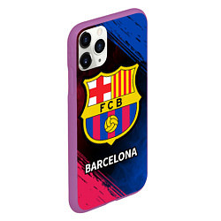 Чехол iPhone 11 Pro матовый BARCELONA БАРСЕЛОНА, цвет: 3D-фиолетовый — фото 2