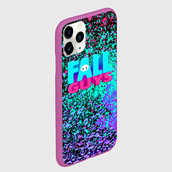 Чехол iPhone 11 Pro матовый Fall Guys, цвет: 3D-фиолетовый — фото 2