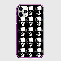 Чехол iPhone 11 Pro матовый STAN LEE, цвет: 3D-фиолетовый