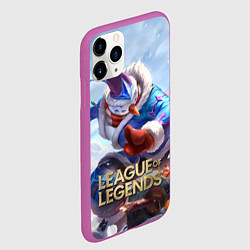 Чехол iPhone 11 Pro матовый League of Legends МАСТЕР ЙИ, цвет: 3D-фиолетовый — фото 2