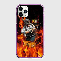 Чехол iPhone 11 Pro матовый PUBG