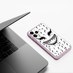 Чехол iPhone 11 Pro матовый GHOSTEMANE, цвет: 3D-розовый — фото 2