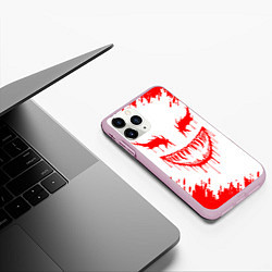 Чехол iPhone 11 Pro матовый GHOSTEMANE, цвет: 3D-розовый — фото 2