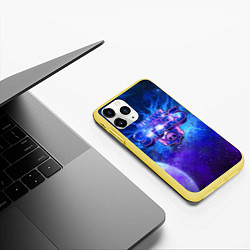 Чехол iPhone 11 Pro матовый BRAWL STARS, цвет: 3D-желтый — фото 2