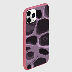 Чехол iPhone 11 Pro матовый Боунс, цвет: 3D-малиновый — фото 2