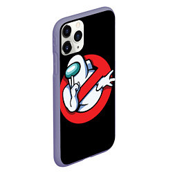 Чехол iPhone 11 Pro матовый Among Us, цвет: 3D-серый — фото 2