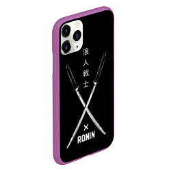 Чехол iPhone 11 Pro матовый Ronin, цвет: 3D-фиолетовый — фото 2