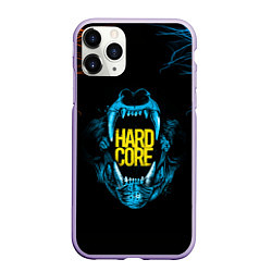 Чехол iPhone 11 Pro матовый HARD CORE, цвет: 3D-светло-сиреневый