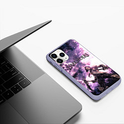Чехол iPhone 11 Pro матовый Darksiders 2, цвет: 3D-светло-сиреневый — фото 2