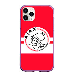 Чехол iPhone 11 Pro матовый AJAX AMSTERDAM, цвет: 3D-фиолетовый