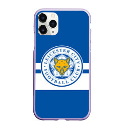 Чехол iPhone 11 Pro матовый LEICESTER CITY, цвет: 3D-светло-сиреневый