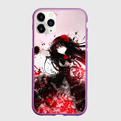 Чехол iPhone 11 Pro матовый Рандеву с жизнью, цвет: 3D-фиолетовый