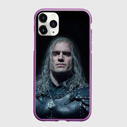 Чехол iPhone 11 Pro матовый Ведьмак 2 сезон, цвет: 3D-фиолетовый