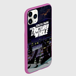 Чехол iPhone 11 Pro матовый Южный Парк South Park, цвет: 3D-фиолетовый — фото 2