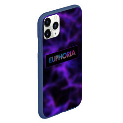 Чехол iPhone 11 Pro матовый Сериал Euphoria, цвет: 3D-тёмно-синий — фото 2