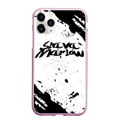 Чехол iPhone 11 Pro матовый Slava marlow, цвет: 3D-розовый