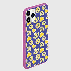 Чехол iPhone 11 Pro матовый JoJo no Kimyou na Bouken, цвет: 3D-фиолетовый — фото 2