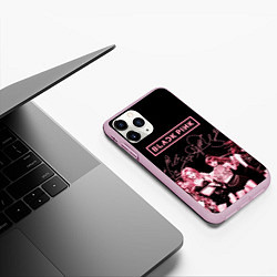 Чехол iPhone 11 Pro матовый BLACKPINK, цвет: 3D-розовый — фото 2