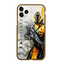 Чехол iPhone 11 Pro матовый DESTINY, WARLOCK, цвет: 3D-коричневый