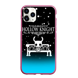Чехол iPhone 11 Pro матовый HOLLOW KNIGHT, цвет: 3D-малиновый