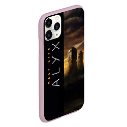 Чехол iPhone 11 Pro матовый Half-Life Alyx, цвет: 3D-розовый — фото 2
