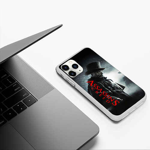 Чехол iPhone 11 Pro матовый Assassin’s Creed / 3D-Белый – фото 3