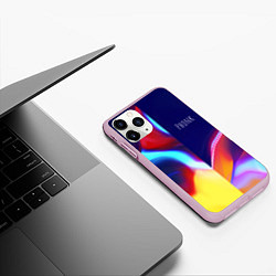 Чехол iPhone 11 Pro матовый Phonk Neon, цвет: 3D-розовый — фото 2