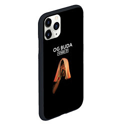 Чехол iPhone 11 Pro матовый OG Buda, цвет: 3D-черный — фото 2