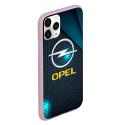 Чехол iPhone 11 Pro матовый OPEL ОПЕЛЬ, цвет: 3D-розовый — фото 2