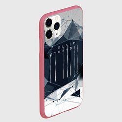 Чехол iPhone 11 Pro матовый DEATH STRANDING, цвет: 3D-малиновый — фото 2