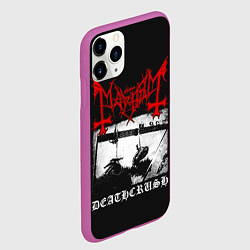 Чехол iPhone 11 Pro матовый Mayhem, цвет: 3D-фиолетовый — фото 2