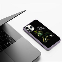 Чехол iPhone 11 Pro матовый Little Nightmares длиннорукий, цвет: 3D-серый — фото 2