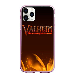Чехол iPhone 11 Pro матовый Valheim: Вальхейм выживание