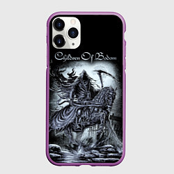 Чехол iPhone 11 Pro матовый Children of Bodom, цвет: 3D-фиолетовый