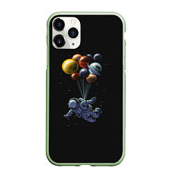 Чехол iPhone 11 Pro матовый Space Travel
