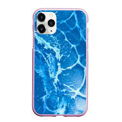 Чехол iPhone 11 Pro матовый Ледяной, цвет: 3D-розовый