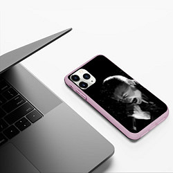 Чехол iPhone 11 Pro матовый LINKIN PARK, цвет: 3D-розовый — фото 2