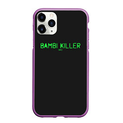 Чехол iPhone 11 Pro матовый Bambi killer