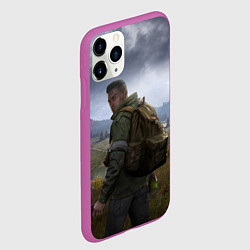 Чехол iPhone 11 Pro матовый DAYZ POSTER ДЕЙЗИ ПОСТЕР Z, цвет: 3D-фиолетовый — фото 2