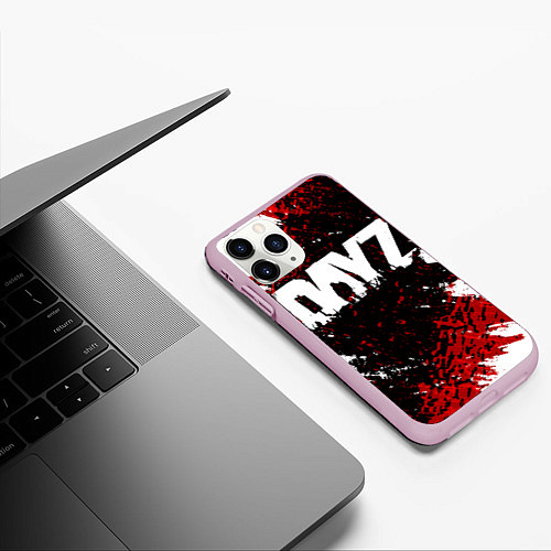 Чехол iPhone 11 Pro матовый DayZ / 3D-Розовый – фото 3