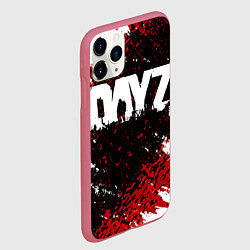 Чехол iPhone 11 Pro матовый DayZ, цвет: 3D-малиновый — фото 2