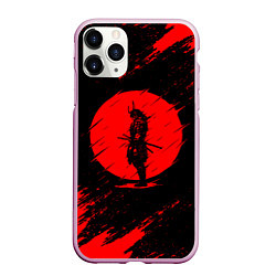 Чехол iPhone 11 Pro матовый САМУРАИ SAMURAI, цвет: 3D-розовый